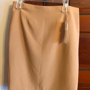 Charter Club Comfort Waist Warm Toffee Pencil Skirt Size 12 NWT